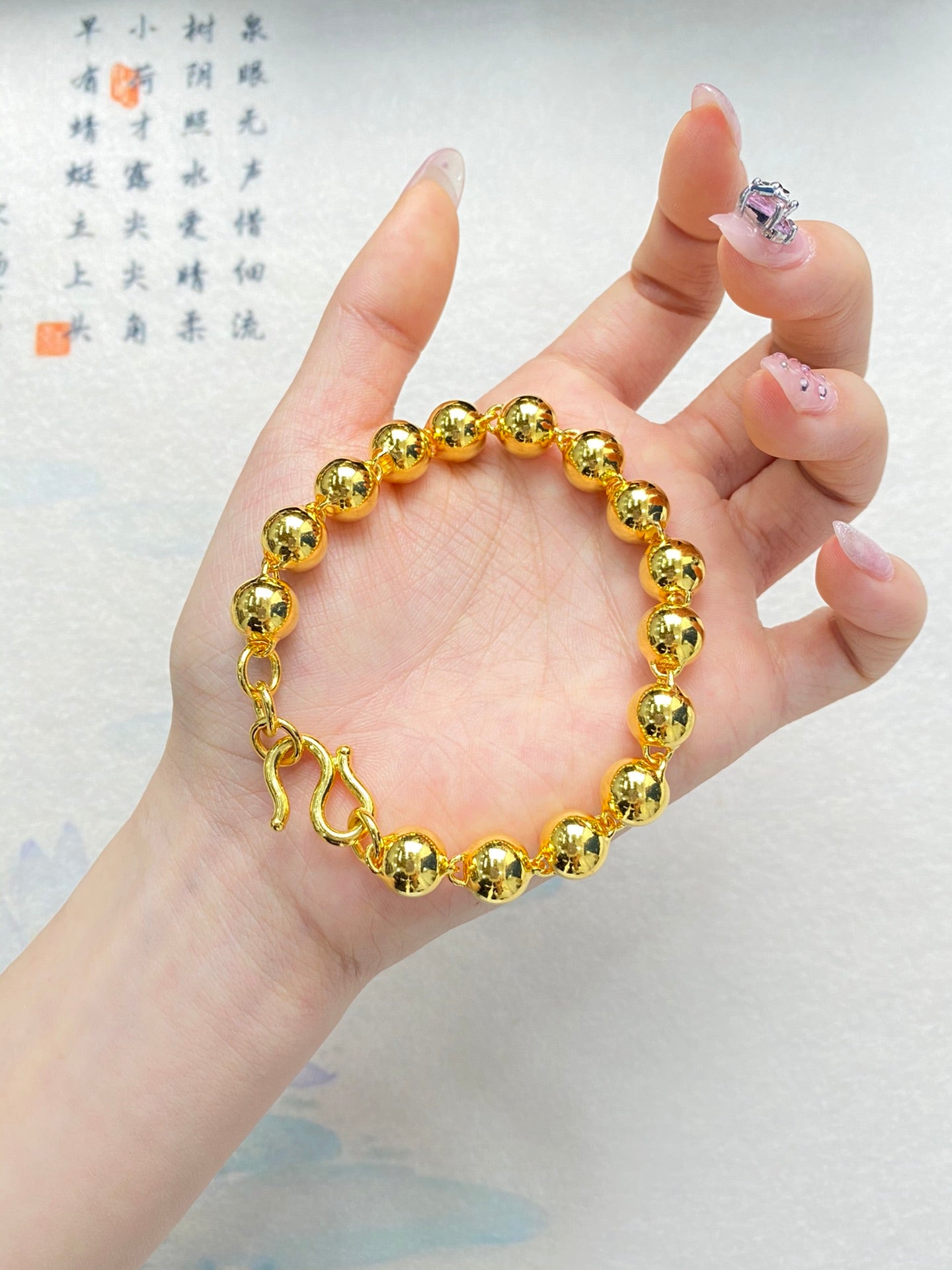 Light bead bracelet