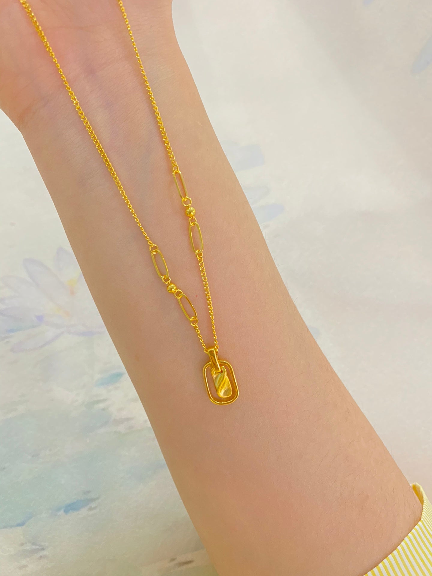 Sunset Gilded Necklace