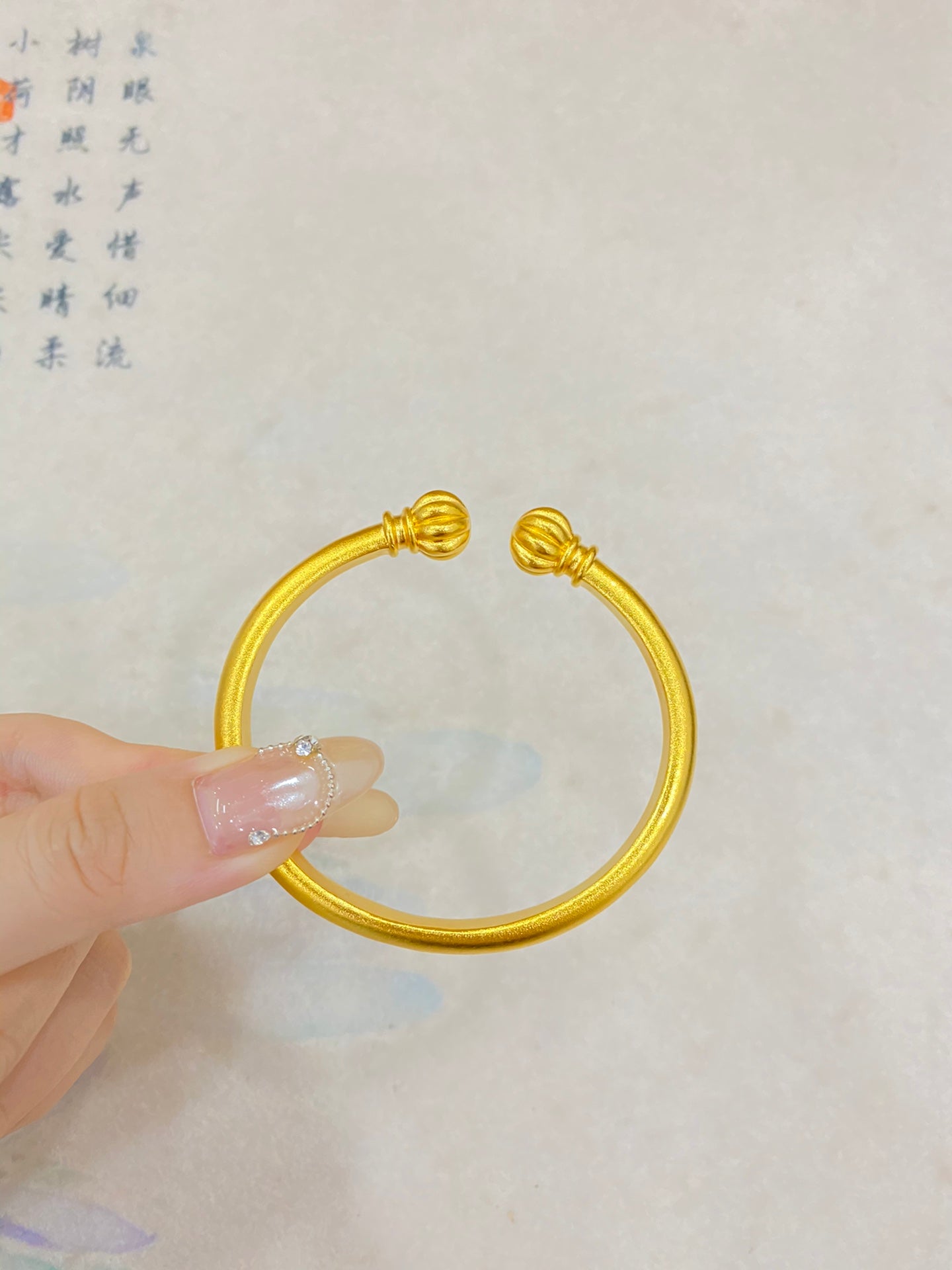 Pumpkin Open Bracelet