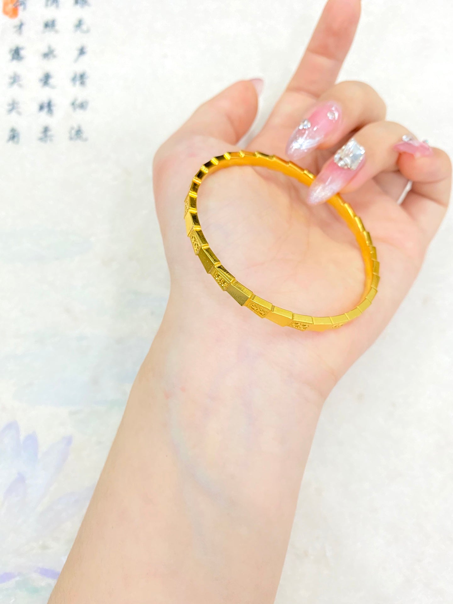 Snake bone bracelet