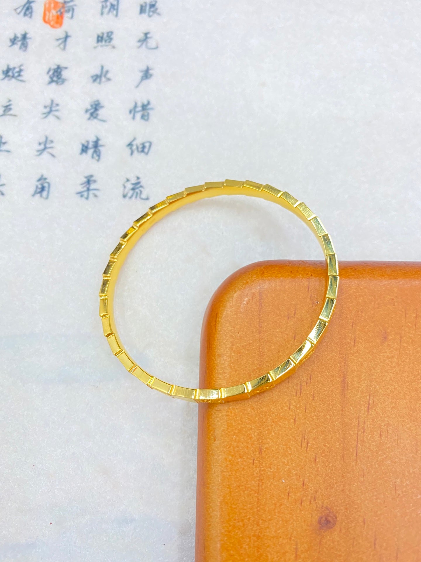 Snake bone bracelet