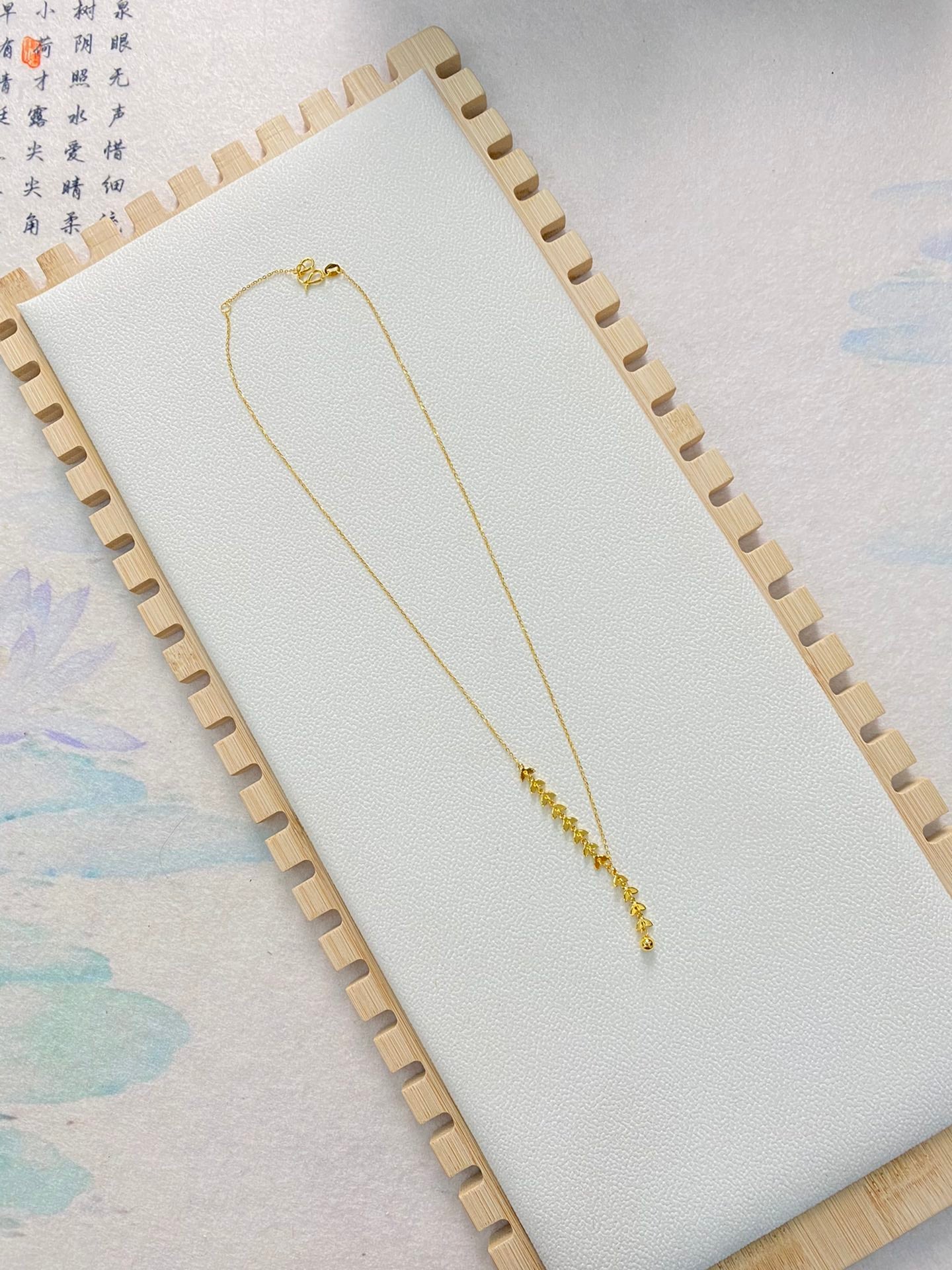 Wheat ear necklace