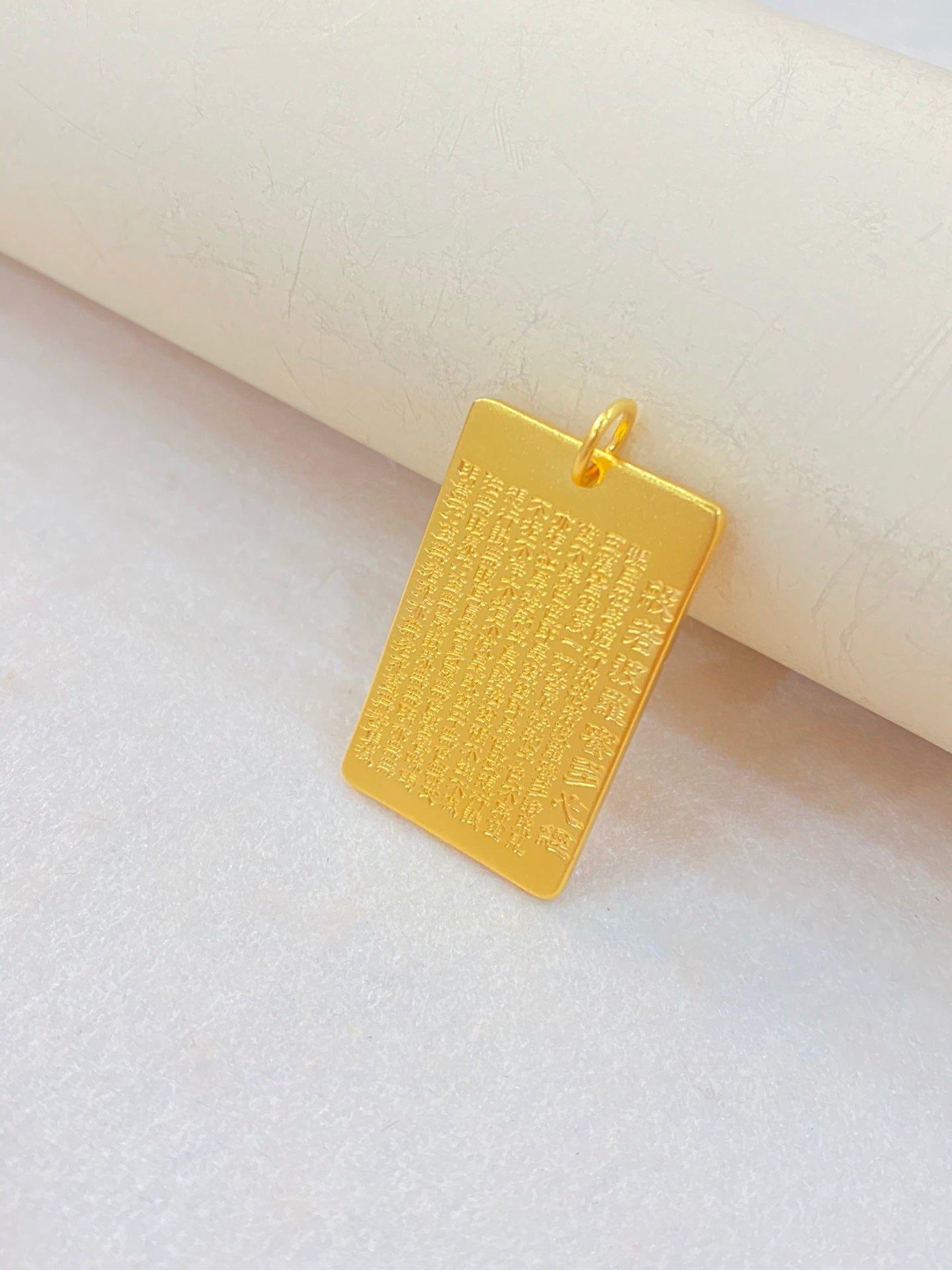 Heart Sutra Buddha Hand Pendant