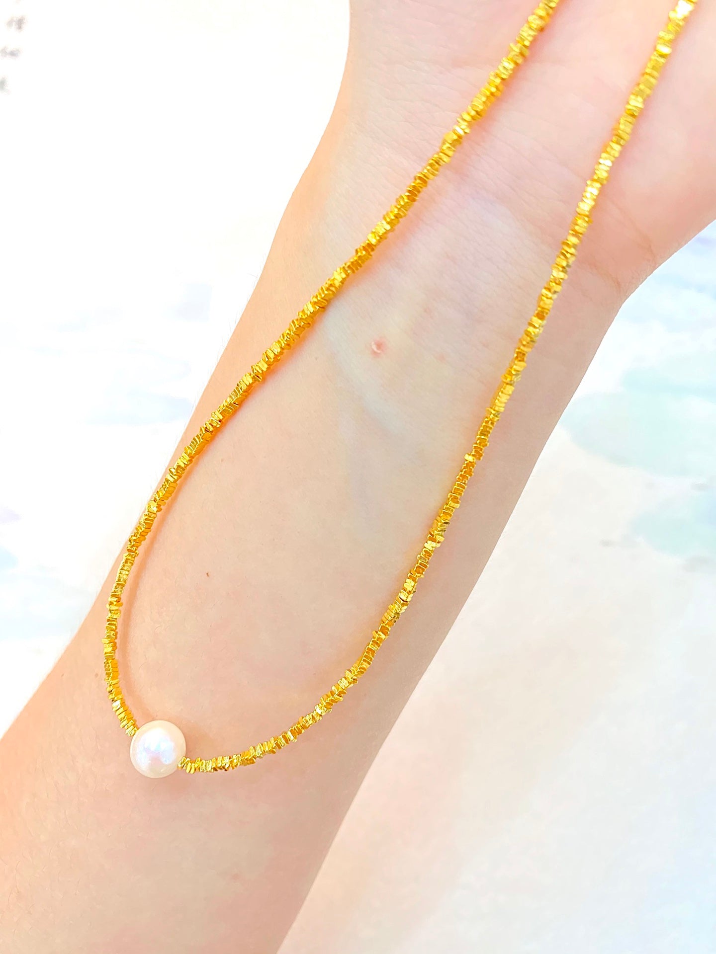 Pearl Gold Necklace