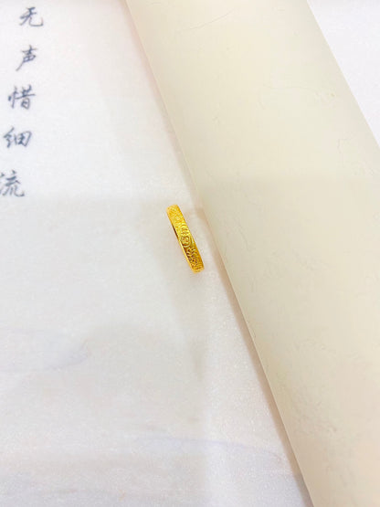 Lucky Words Ring