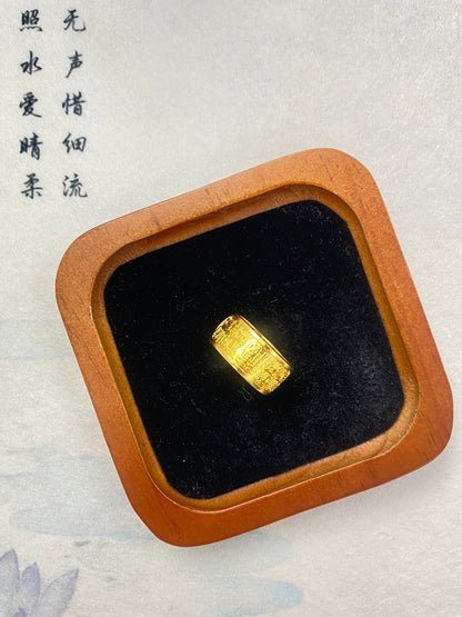 One hundred lucky rings