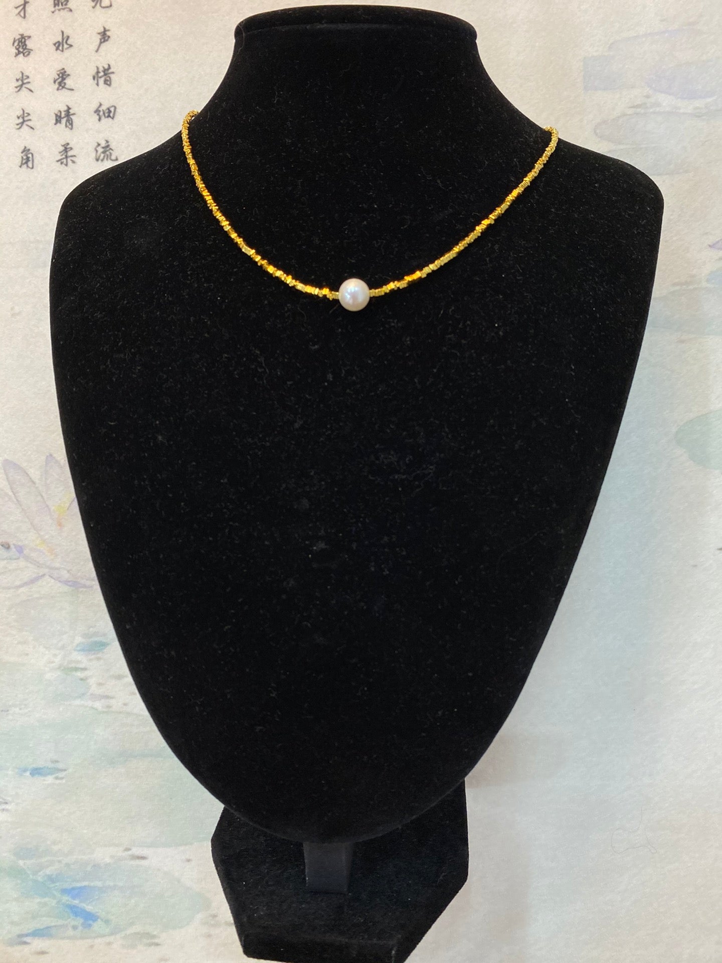 Pearl Gold Necklace