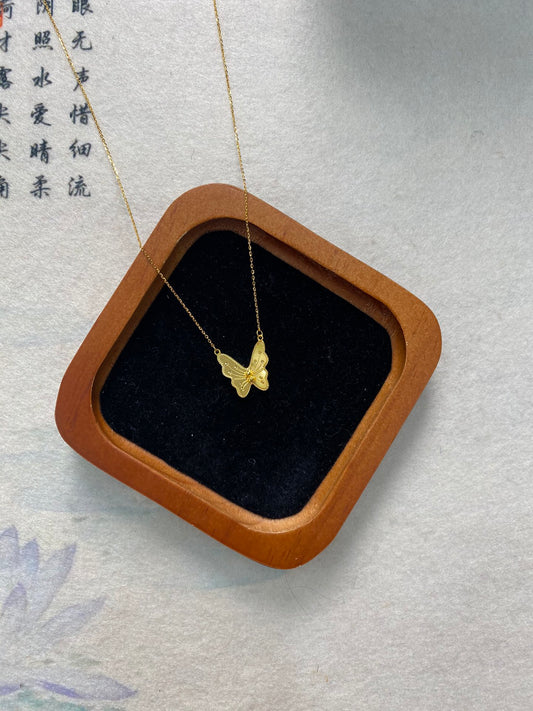 年末梦想蝴蝶项链