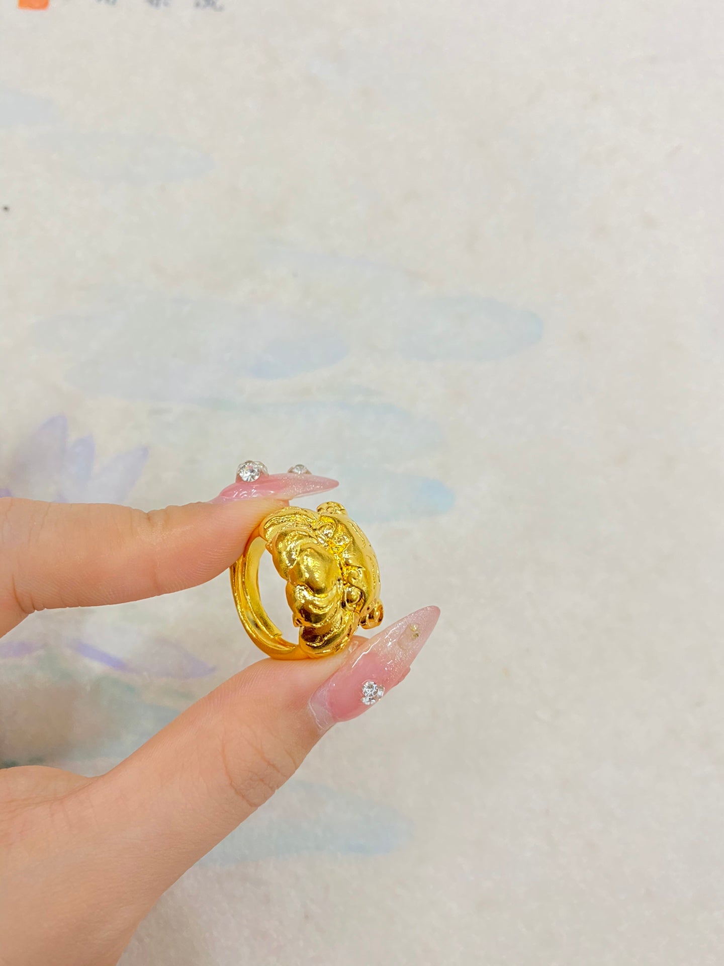 Tiger Head Ring