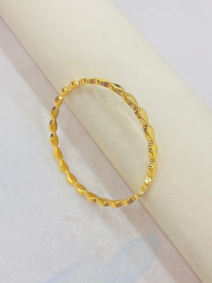 Water droplet ring bracelet