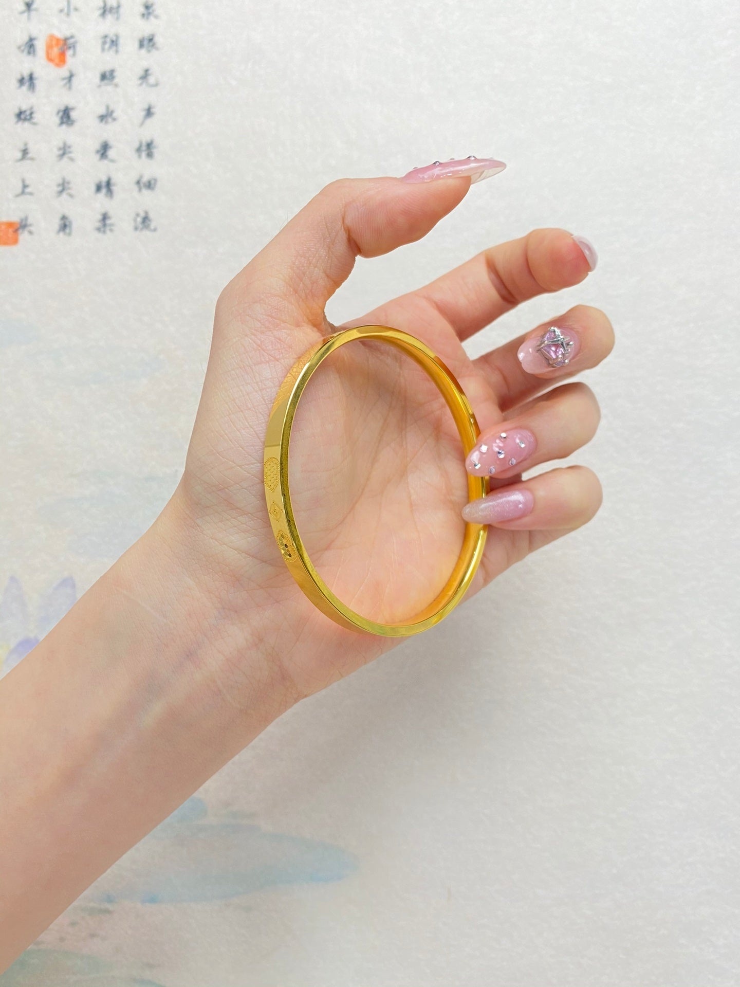 Brushed gourd patterned Bbracelet（62）