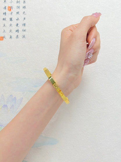 Brushed gourd patterned Bbracelet（62）