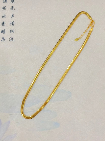 Snake Tail Necklace