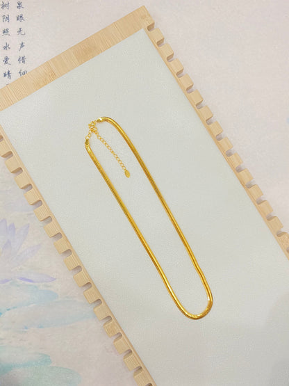 Snake Tail Necklace