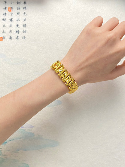 Strap Pattern Bracelet