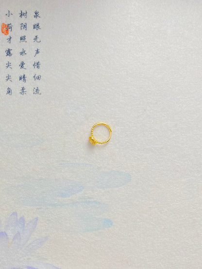 Square Sugar Cube Ring