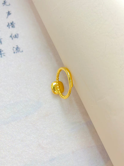 Square Sugar Cube Ring