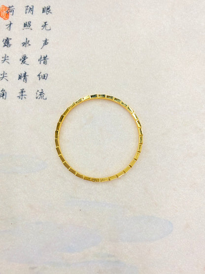 Snake bone bracelet