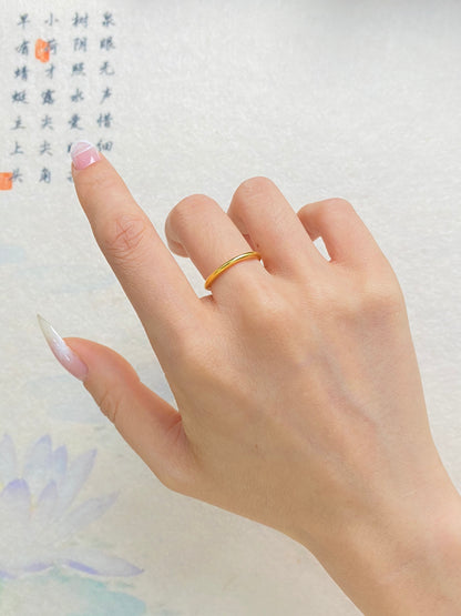 Plain ring
