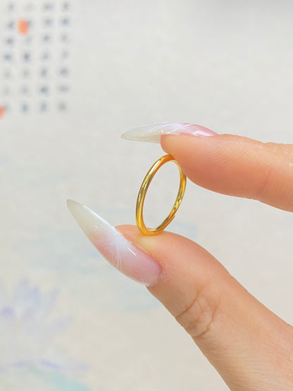 Plain ring