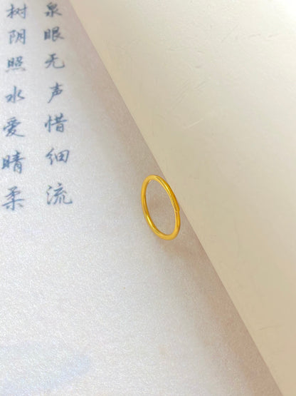 Plain ring