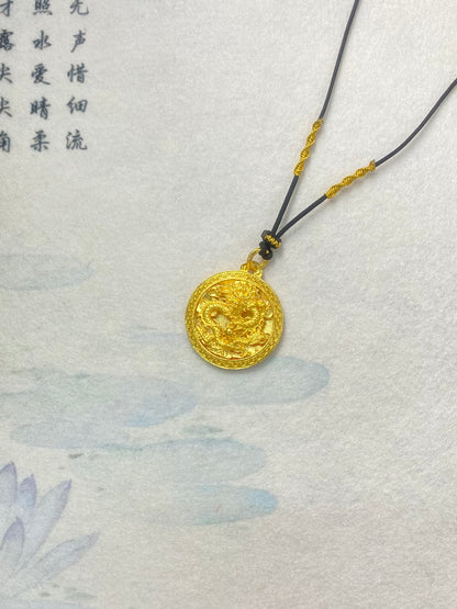 八宝龙吊坠