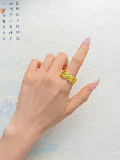 Lead a Voluptuous Life ring