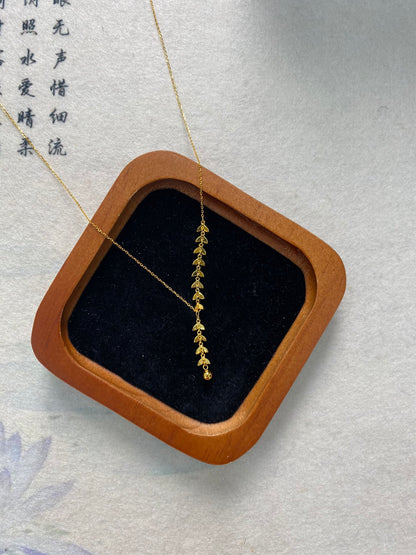 Wheat ear necklace
