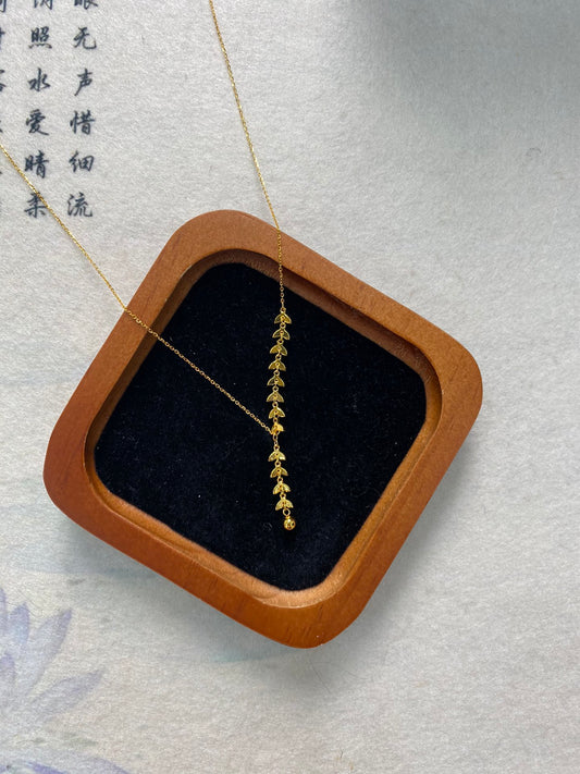 Wheat ear necklace