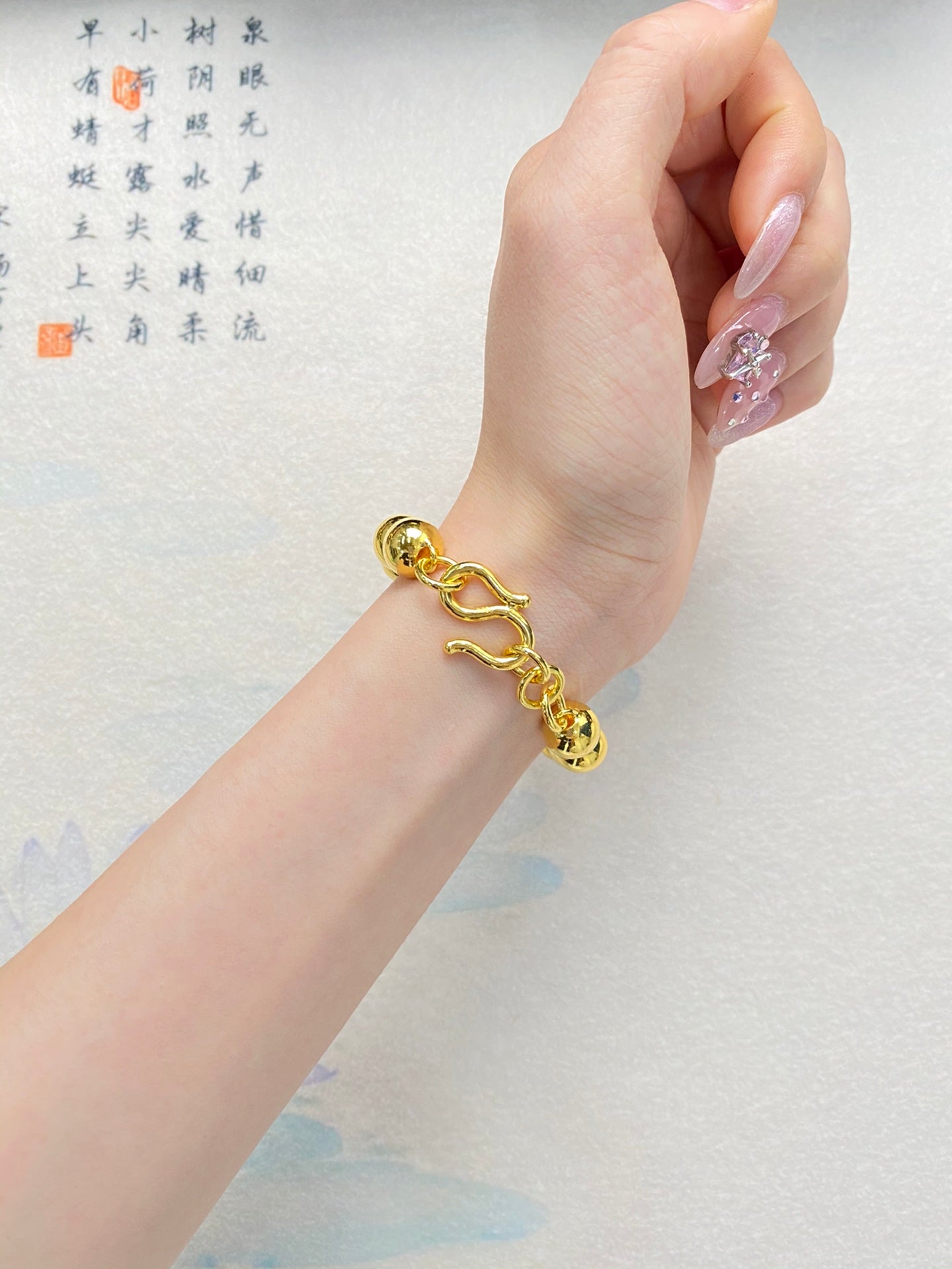 Light bead bracelet