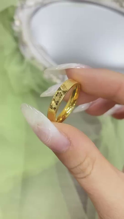 Fish scale ring