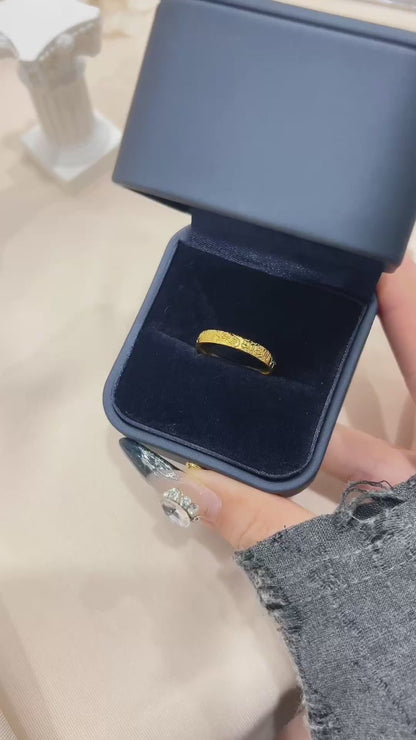Lucky Words Ring