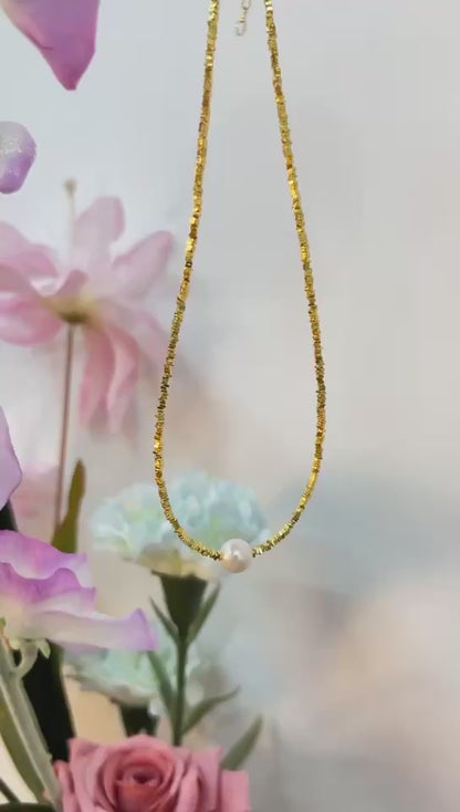 Pearl Gold Necklace