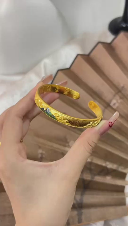 Tausend Li Flüsse und Berge Armband