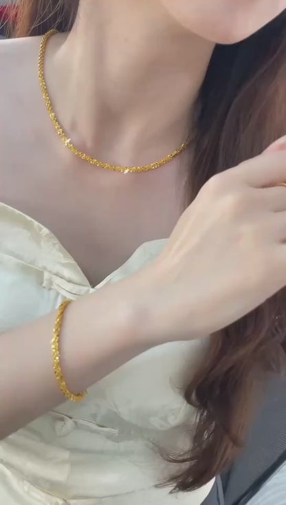 Shimmering Ice Bracelet