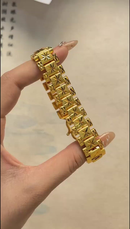 Strap Pattern Bracelet